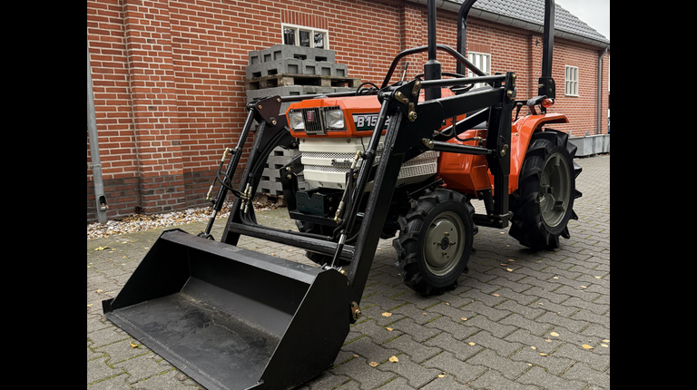 Kubota B1502DT met voorlader al vanaf €125 per maand.